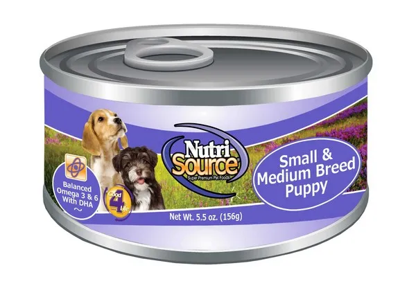 12/5.5 oz. Nutrisource Puppy Small & Medium Breed Canned - Health/First Aid